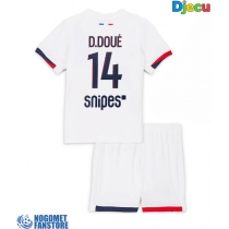 Paris Saint-Germain Desire Doue #14 Gostujuci Dres za djecu 2025-26 Kratak Rukav (+ Kratke hlače)